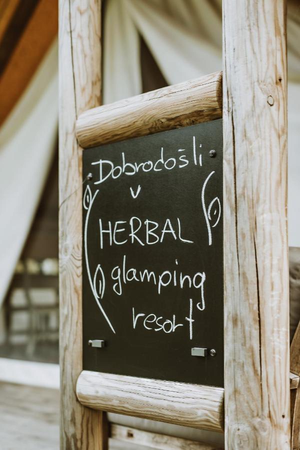 Charming Slovenia - Herbal Glamping Resort Ljubno Eksteriør bilde