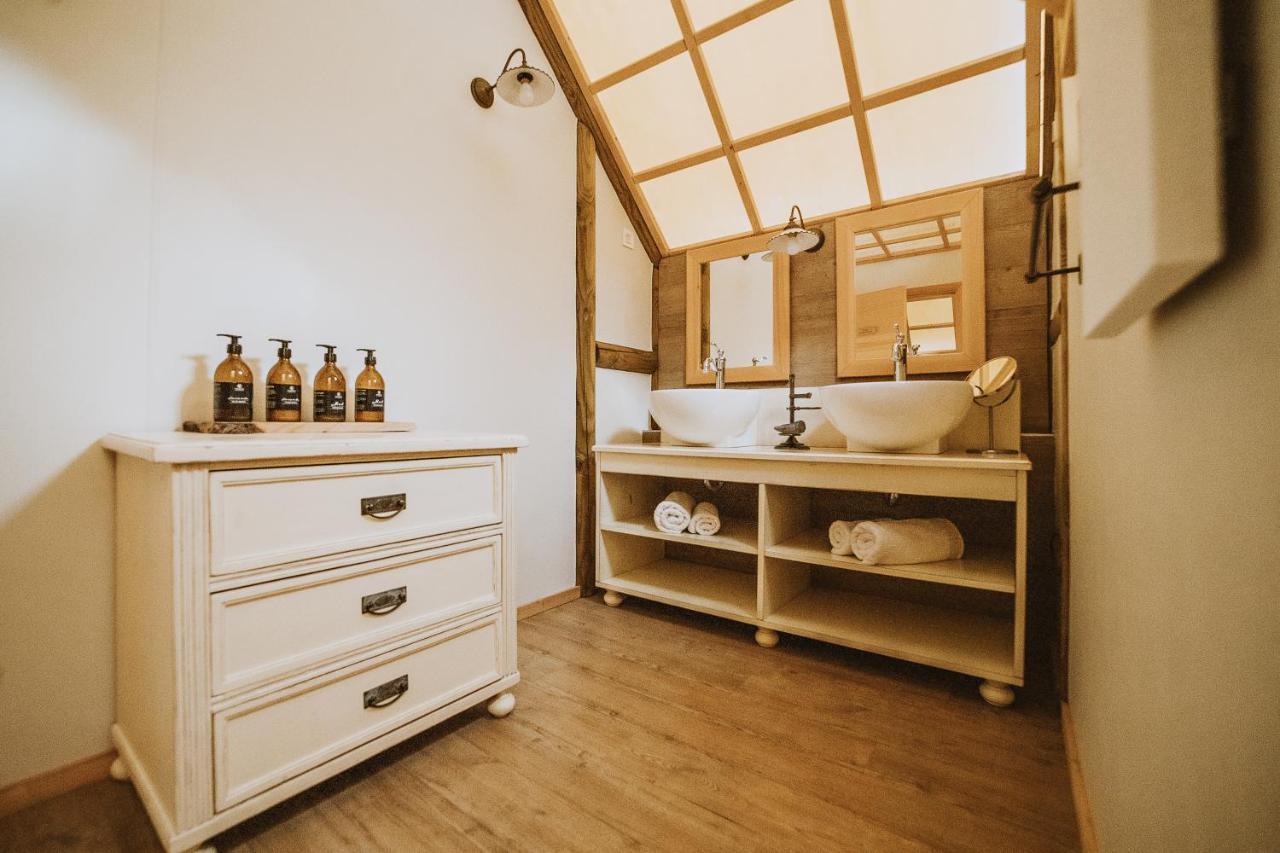 Charming Slovenia - Herbal Glamping Resort Ljubno Eksteriør bilde